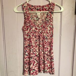 Candies floral tank top